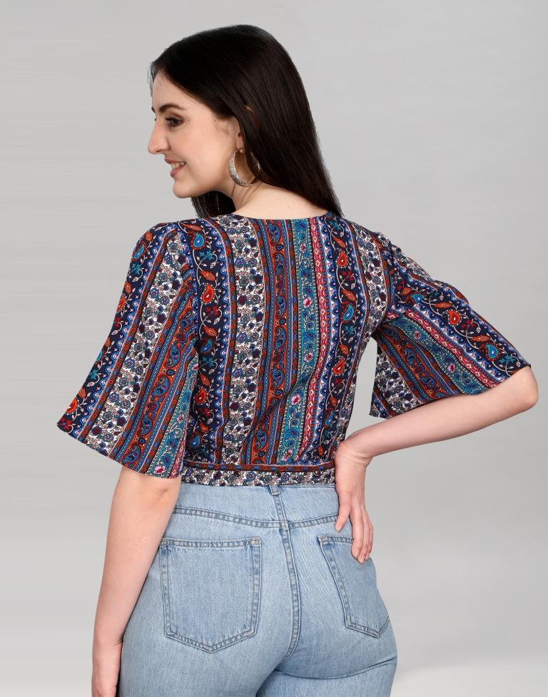 Multicolour Printed Top 