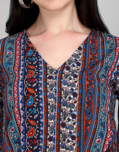 Multicolour Printed Top 