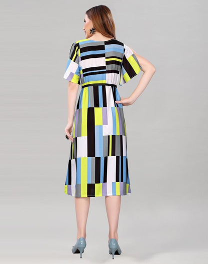 Multicolour Summer Cool Dress