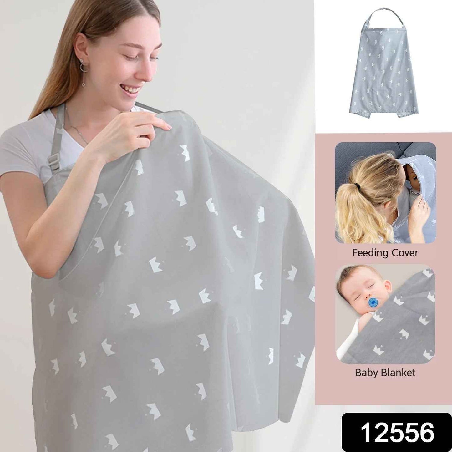 Multi-Functional Baby Nursing Cover (1 Pc)
