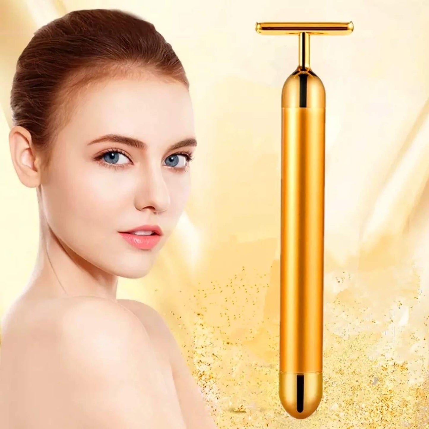 24k Gold Face Massager - Shopsy