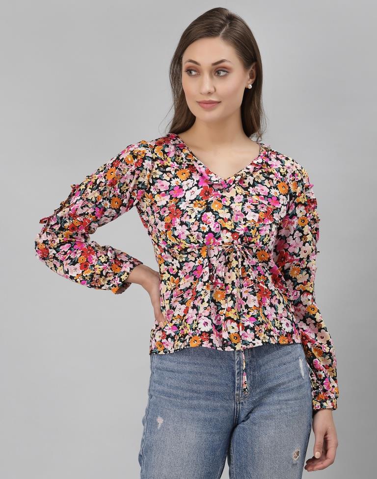 Multicolour Printed Top 