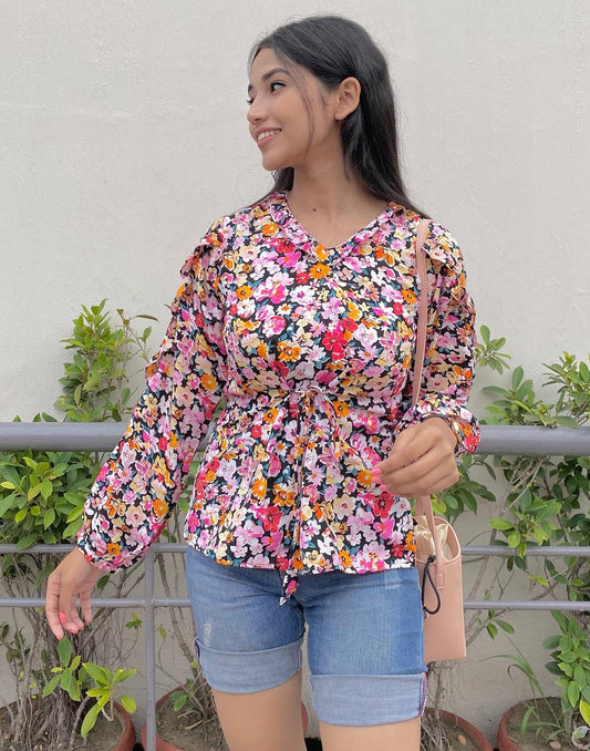 Multicolour Printed Top 