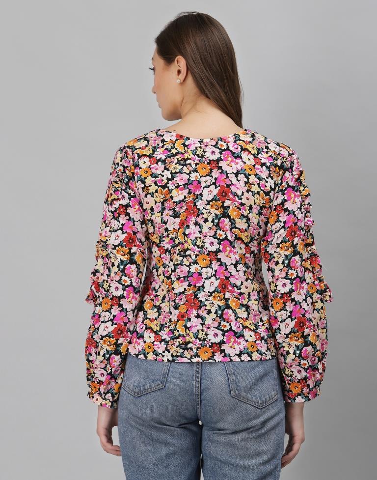 Multicolour Printed Top 