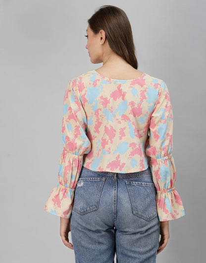 Multicoloured Printed Top 