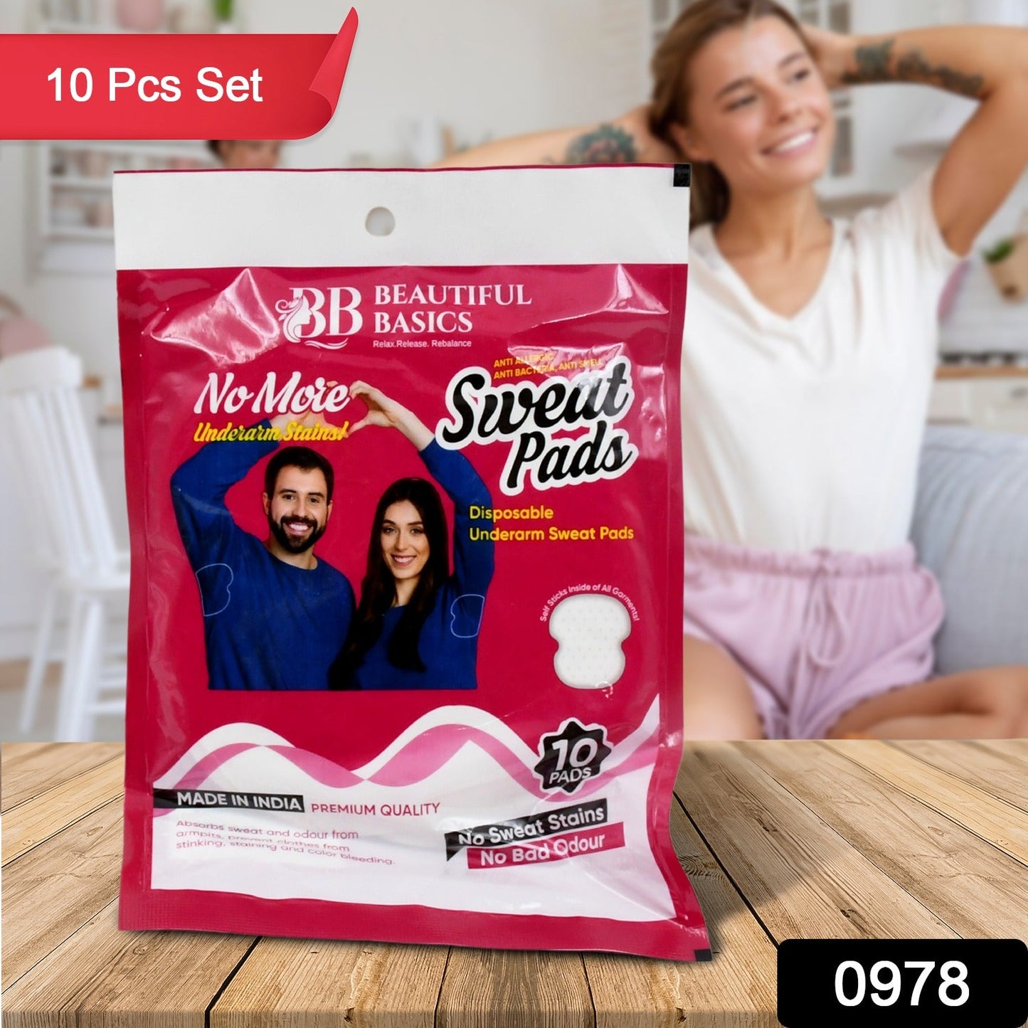 Sweat pads for men