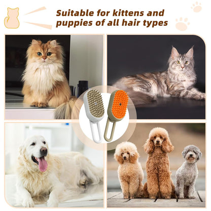 3 in 1 Pet Grooming Brush - Shopsy