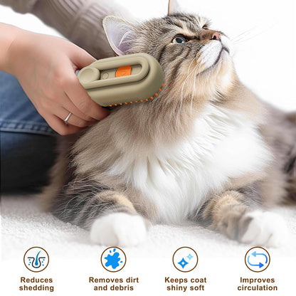 3 in 1 Pet Grooming Brush - Shopsy