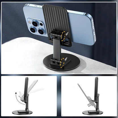 360° Rotating Aluminum Mobile Stand and Tablet - Shopsy