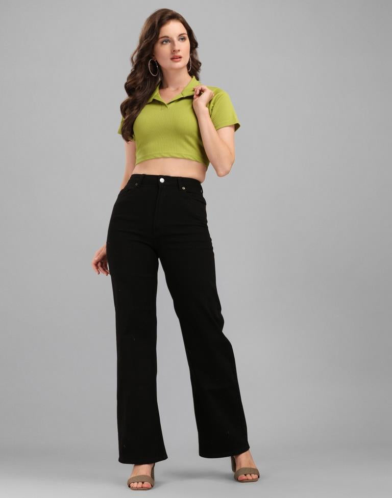 Pear Green Crop Top 