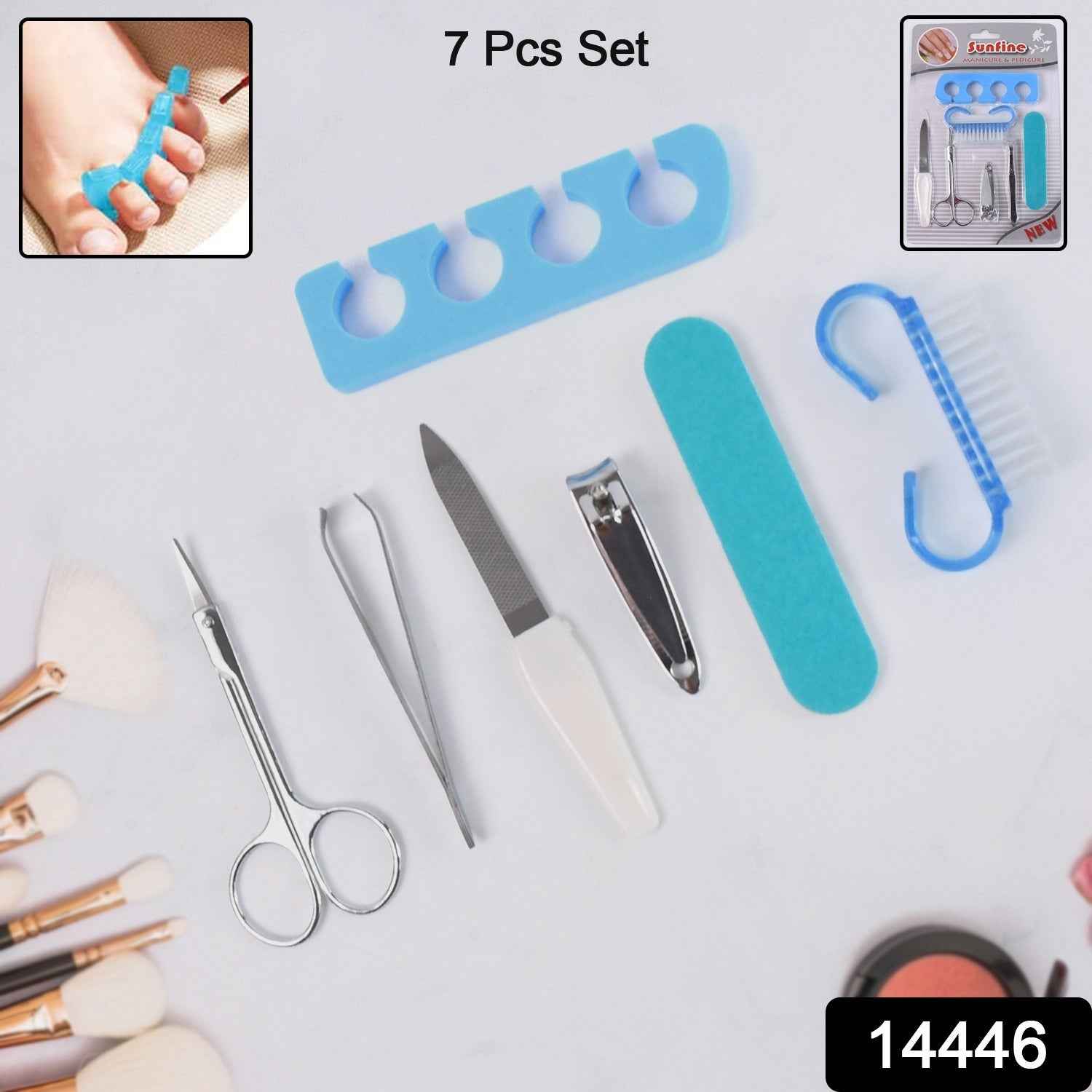 7 in 1 Manicure set Tool Kit (7 Pcs Set)
