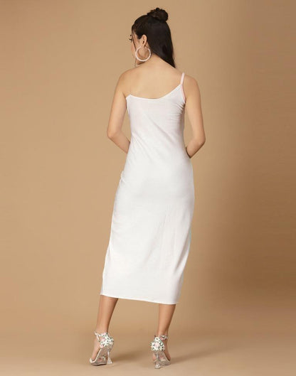 White Midi Bodycon 