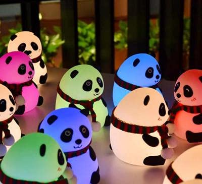 Silicon Touch Panda Lamp