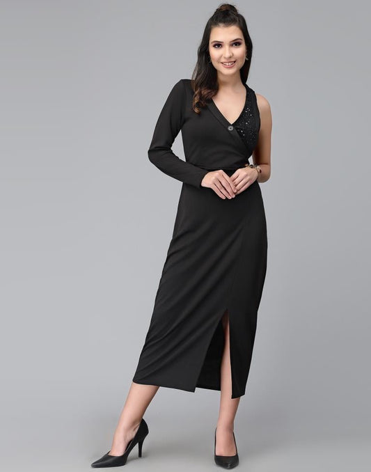 Black Blazerstyle Dress