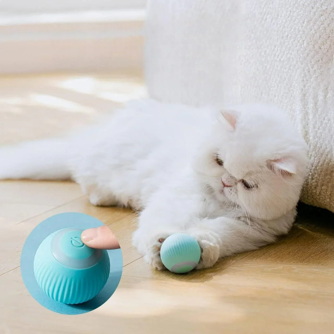 Purrfect Spin Rechargeable Cat Toy