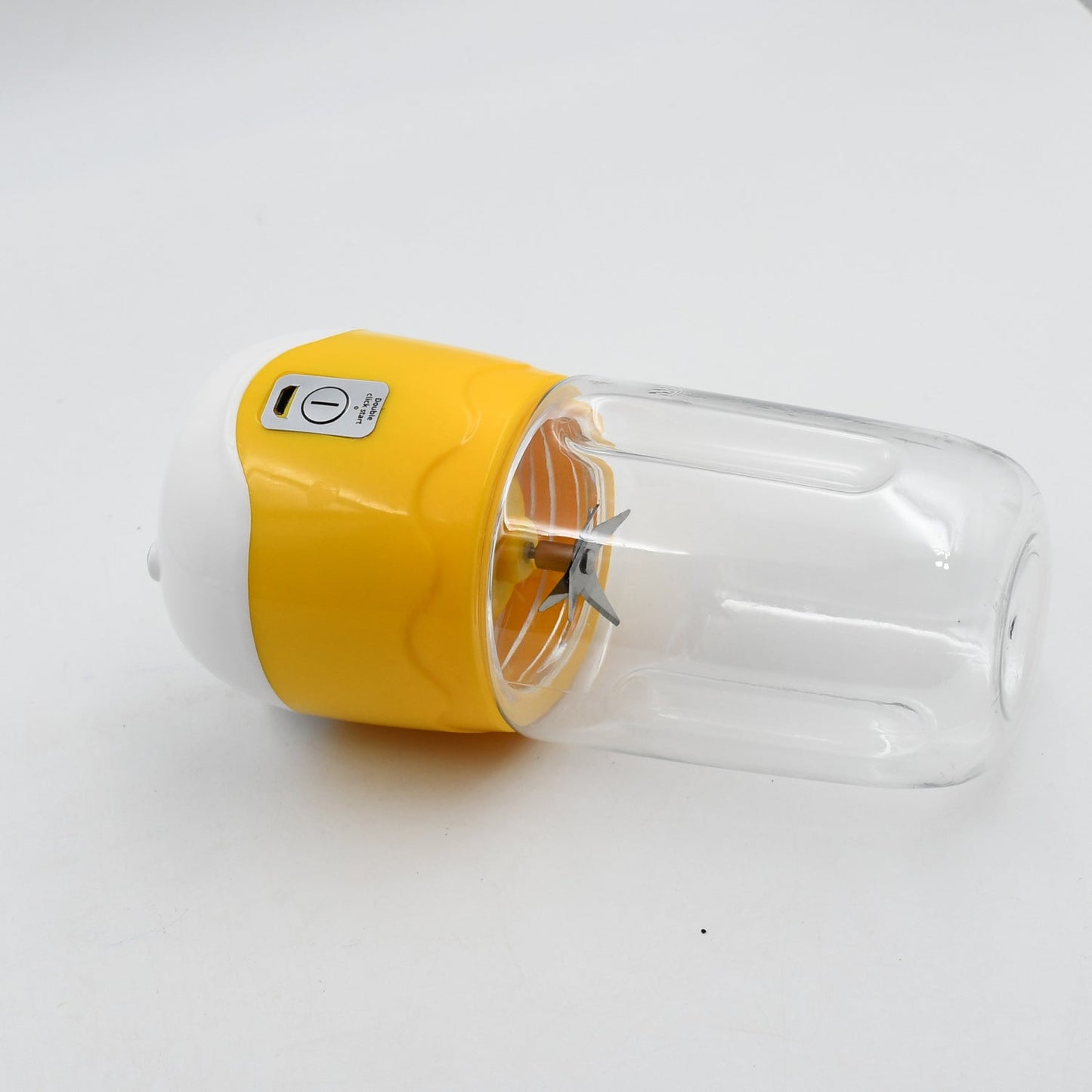 Portable Electric USB Juice Maker 6 blade Blender Grinder  - 400ml