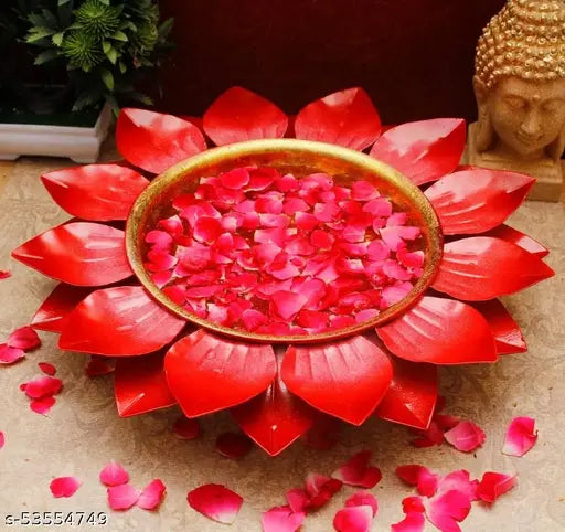 Kraphy URLI BOWLDECORATIVE LOTUS DESIGN 