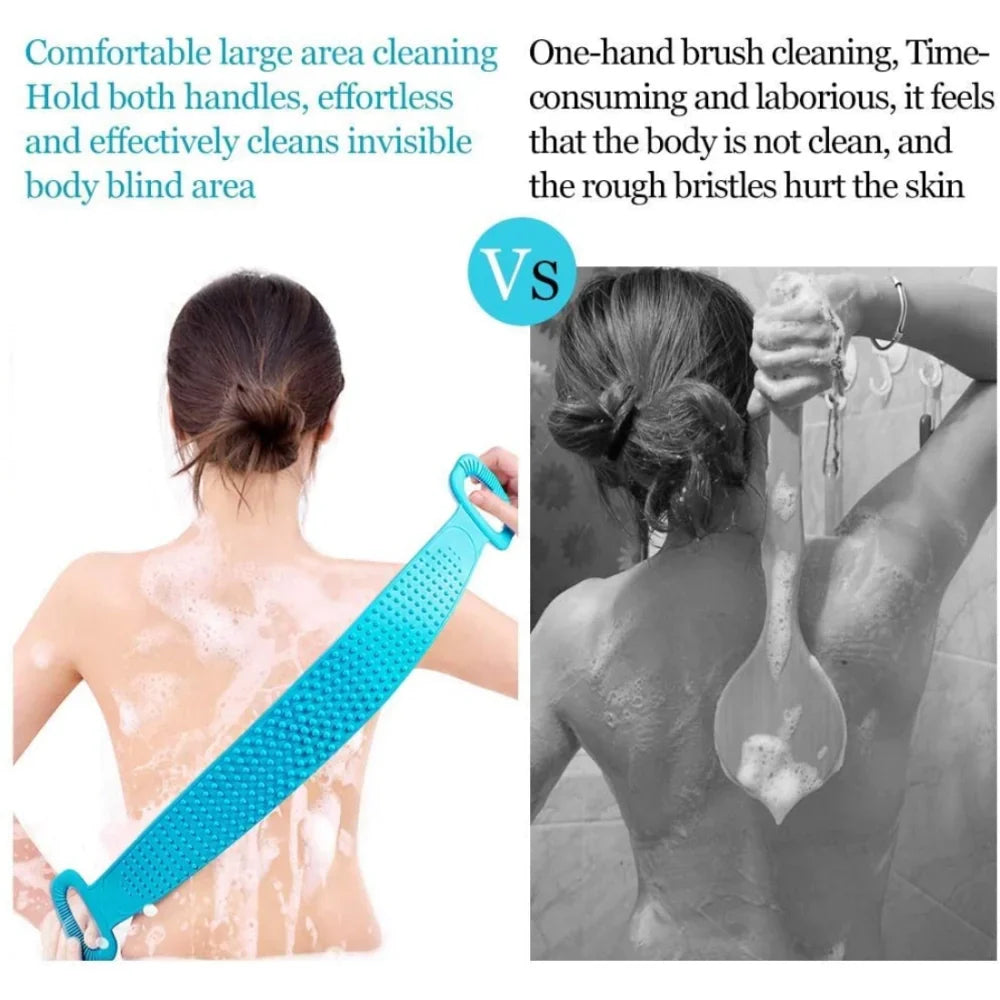 Silicone Body Scrubber Belt (Buy 1 Get 1 Free)