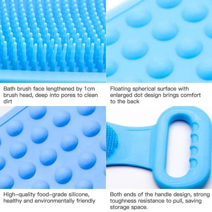 Silicone Body Scrubber Belt (Buy 1 Get 1 Free)