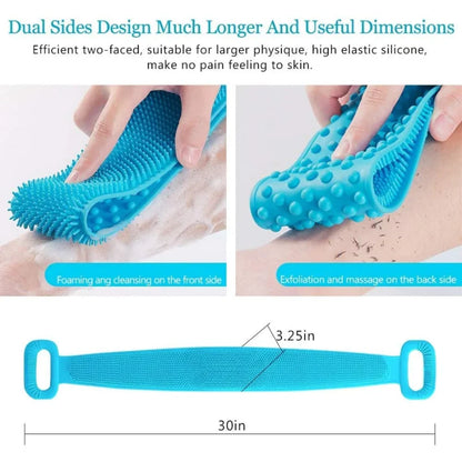 Silicone Body Scrubber Belt (Buy 1 Get 1 Free)