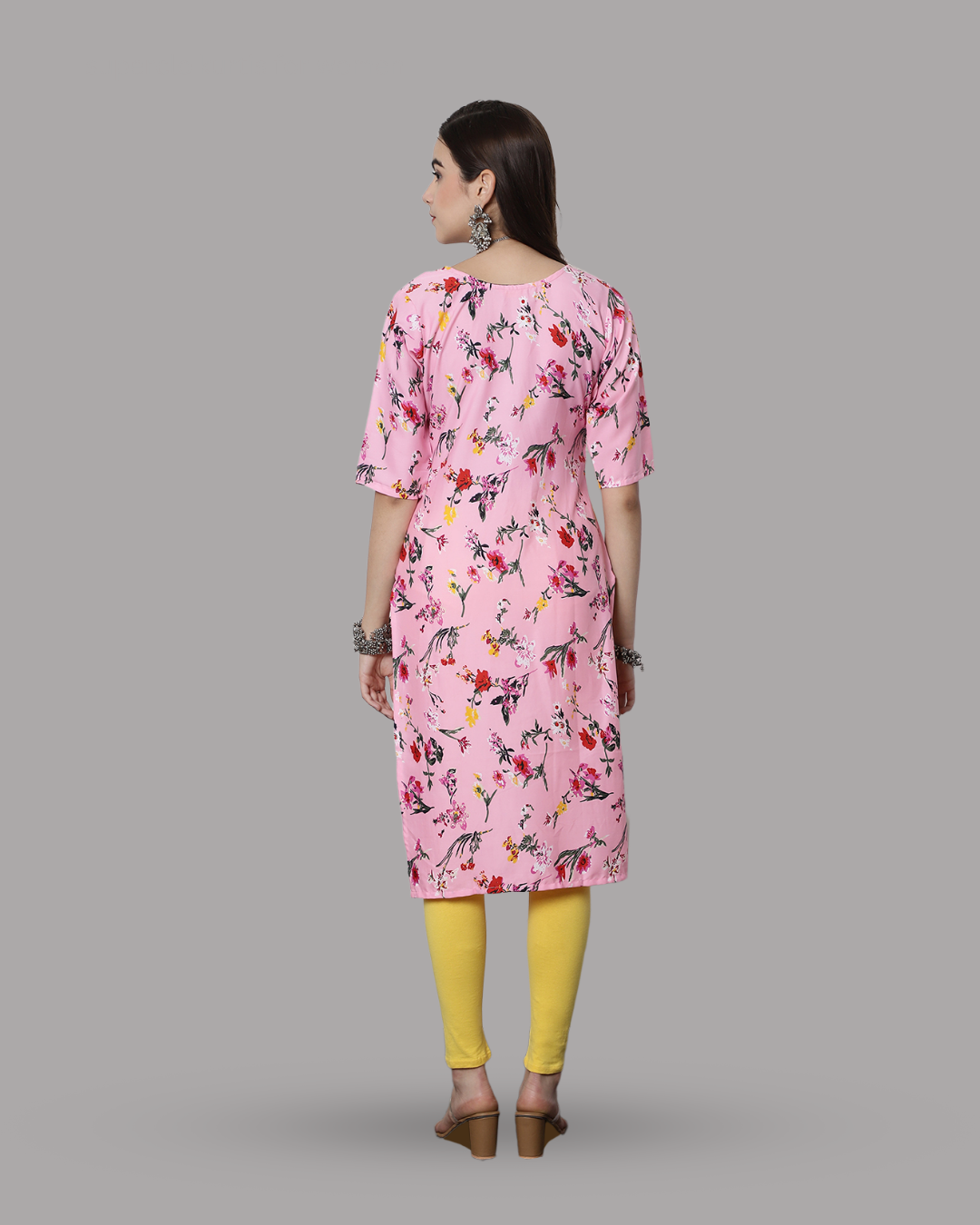 Flower Power Pink Kurta 