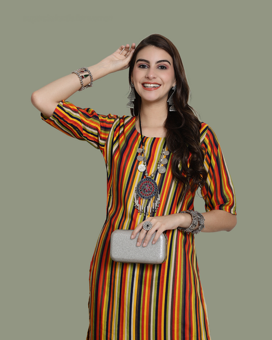 Multicolor Melody Kurta 