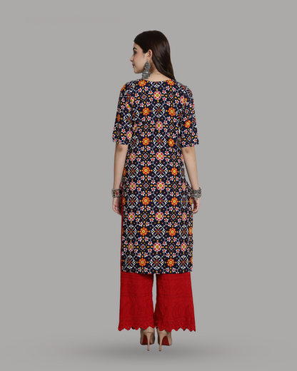 Festival of Colors Printed Kurta 