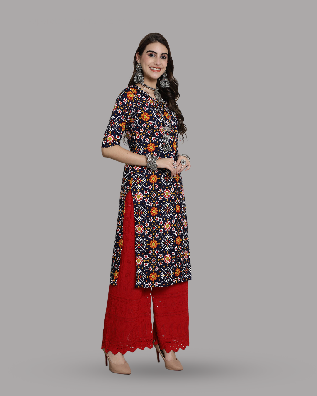 Festival of Colors Printed Kurta 