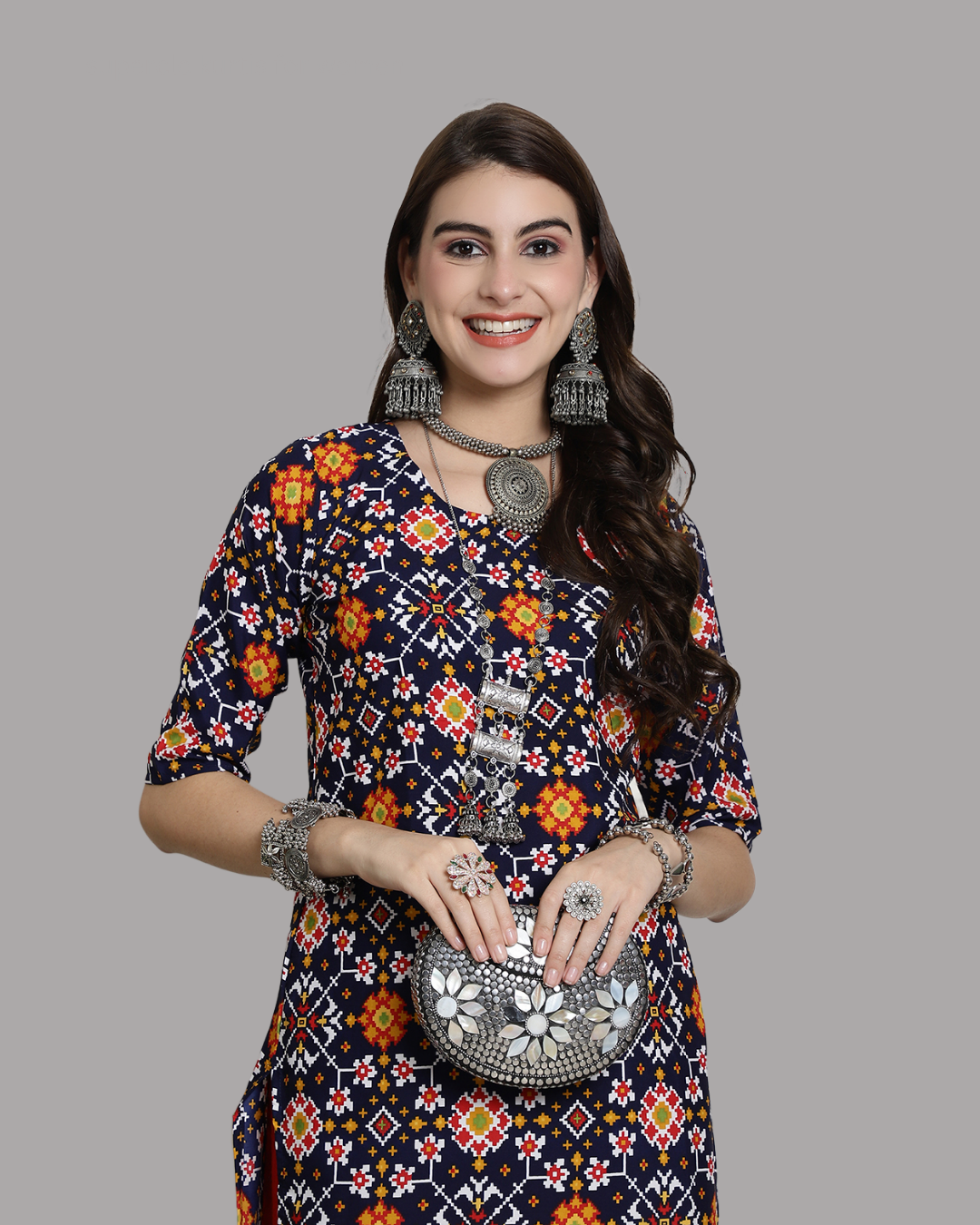 Festival of Colors Printed Kurta 