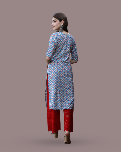 Indigo Delight Kurta 