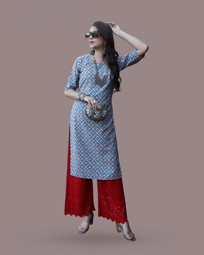 Indigo Delight Kurta 