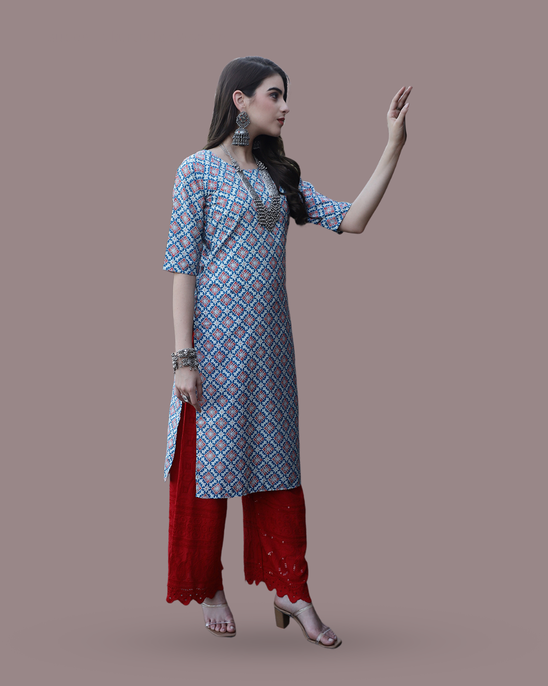 Indigo Delight Kurta 