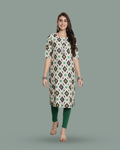 White Diamond Delight Kurta 