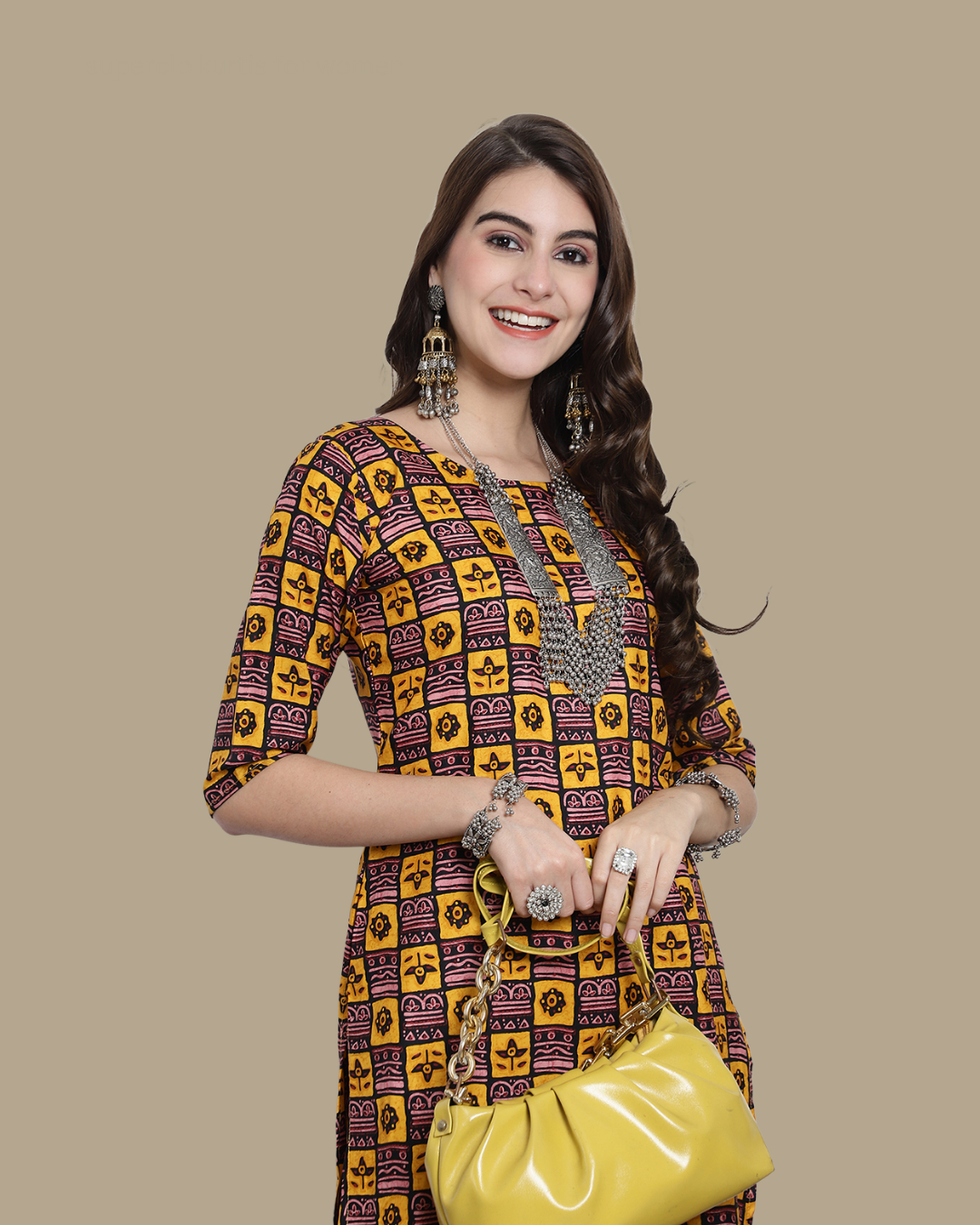 Sun-kissed Printed Kurta 