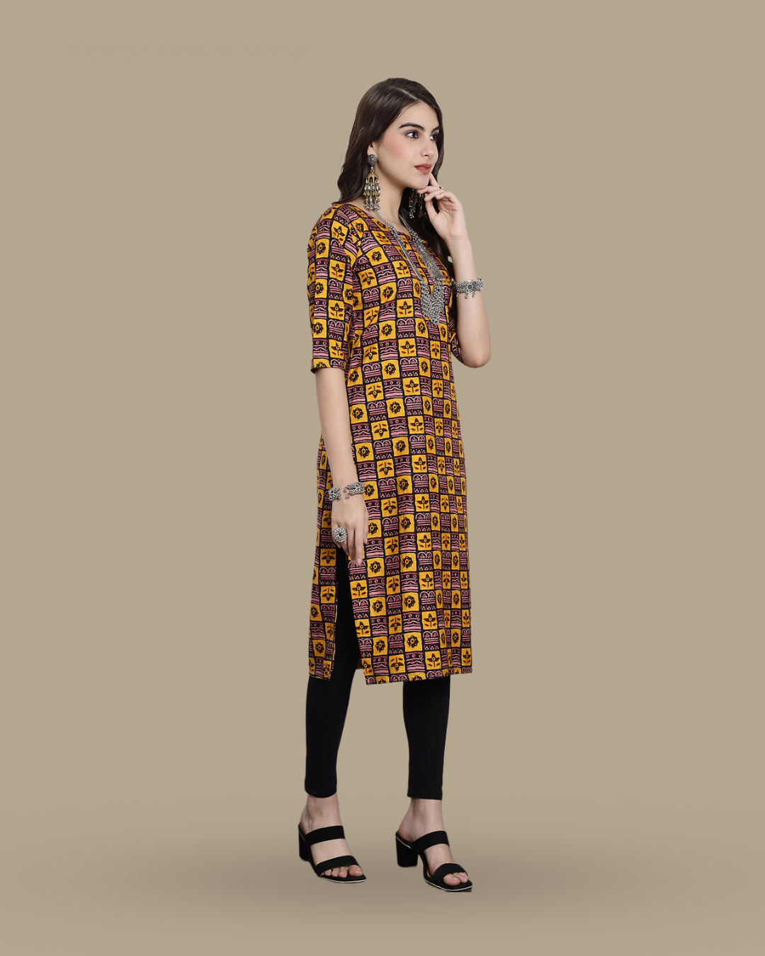 Sun-kissed Printed Kurta 