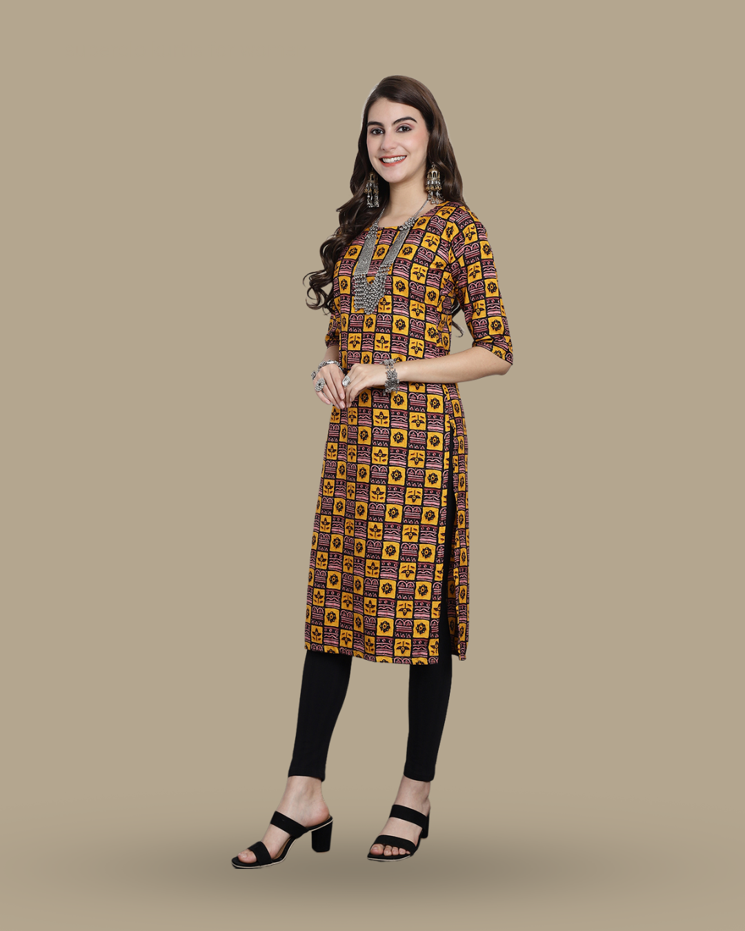 Sun-kissed Printed Kurta 