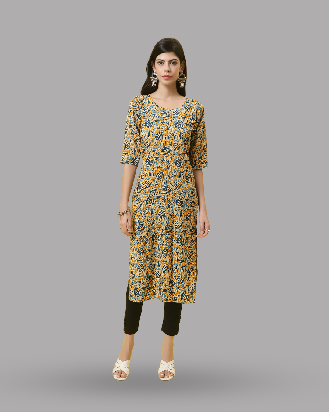 Forest Fantasy Printed Kurta 