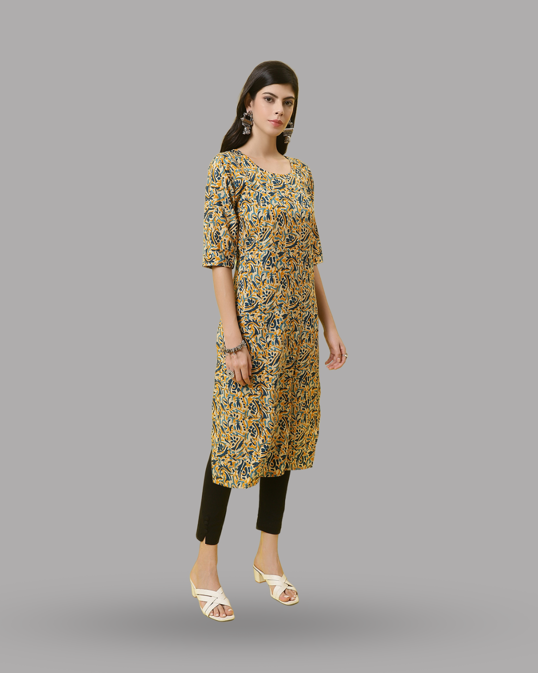 Forest Fantasy Printed Kurta 