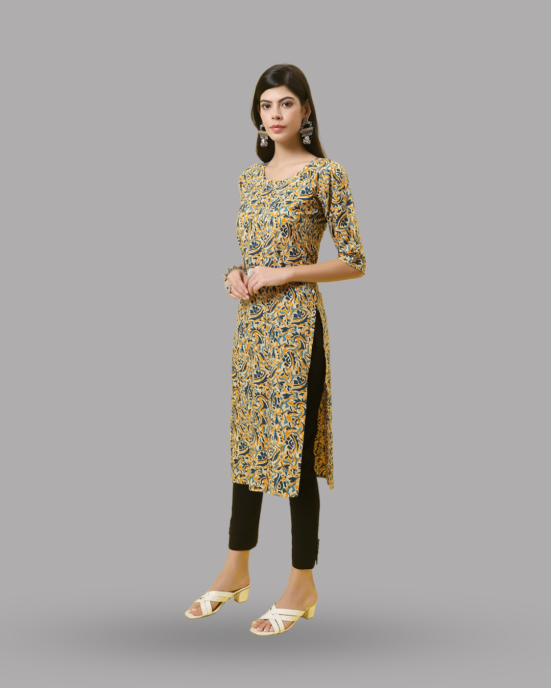 Forest Fantasy Printed Kurta 