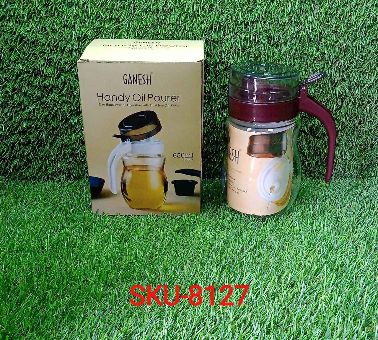 Oil Dispenser Plastic with small nozzle 650ml
