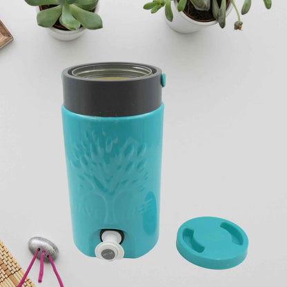 Insulated Water Jug with Tap (2000ml): Leakproof, Travel Cooler