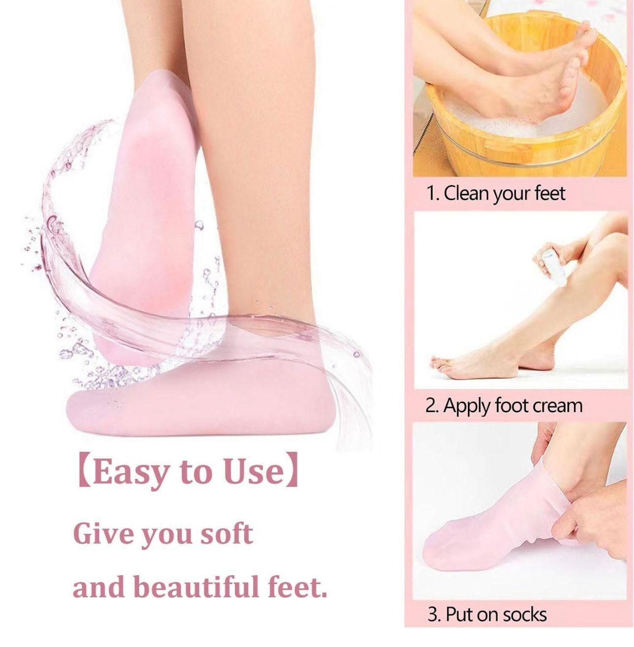 Silicone Gel Heel Socks