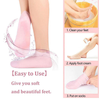 Silicone Gel Heel Socks