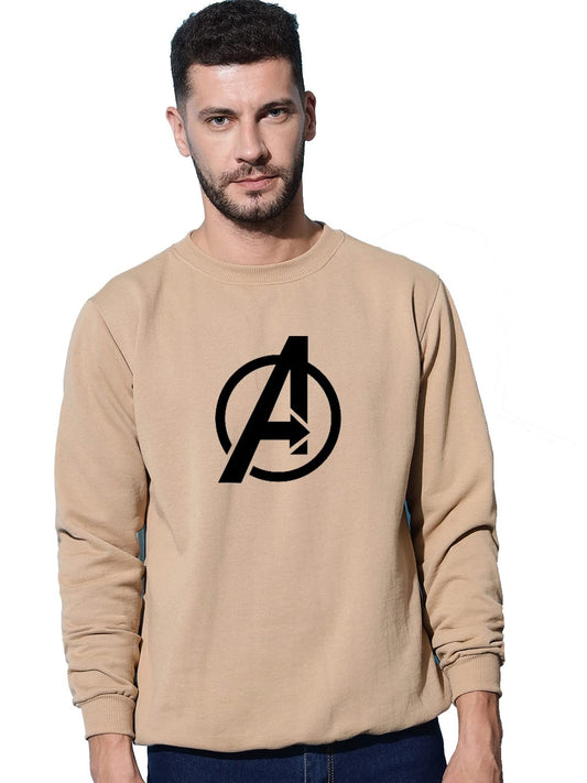 Moyzikh Men's Avenger Print Polyester Blend Sweatshirt 