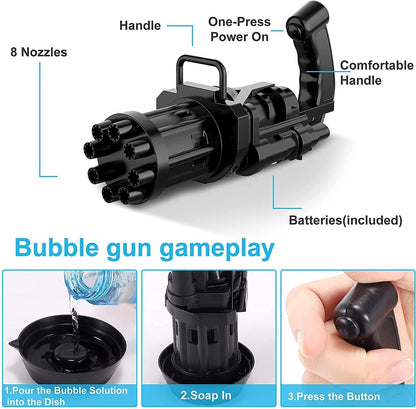 Bubble Gun Blower Maker