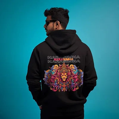 NARASIMHA Black Hoodies