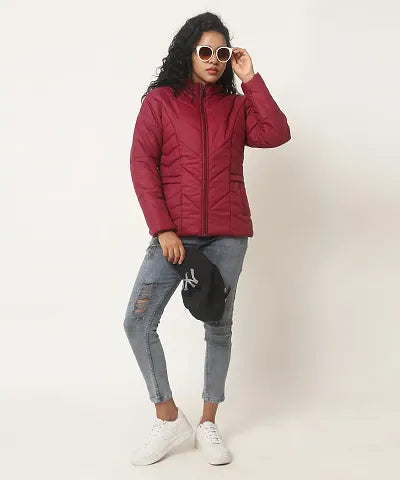 Long Sleeves Winter Jacket For Women 