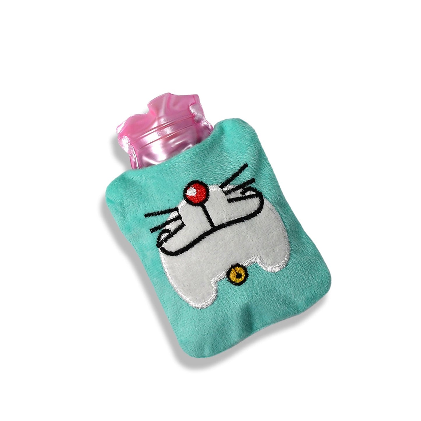 1 Pc Doremon Cartoon small Hot Water Bag with Cove