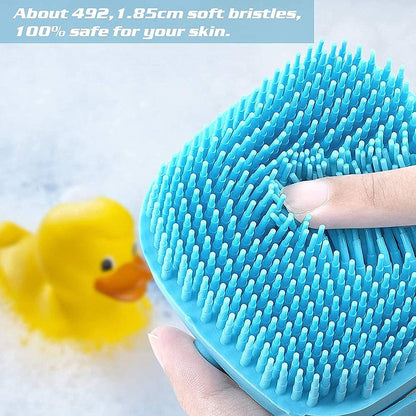 SCRUBBING Soft Silicone Bath Brush 