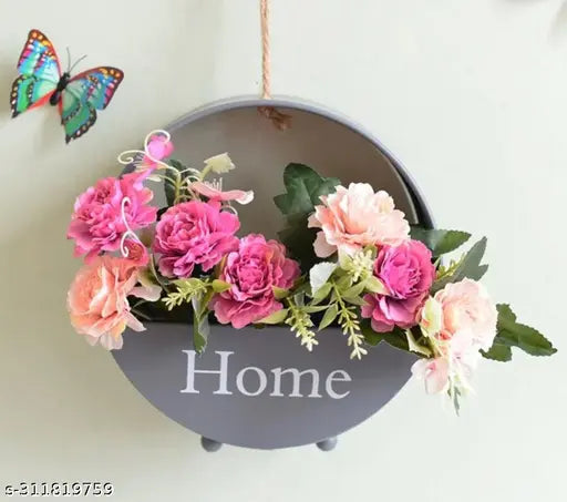 Kraphys Hanging Planters for Home & Balcony Garden |Decorative Hanging Pots for House Plants | Hanging Flower Pots for Lawns | Hooked Hanging Pots for Home Garden 